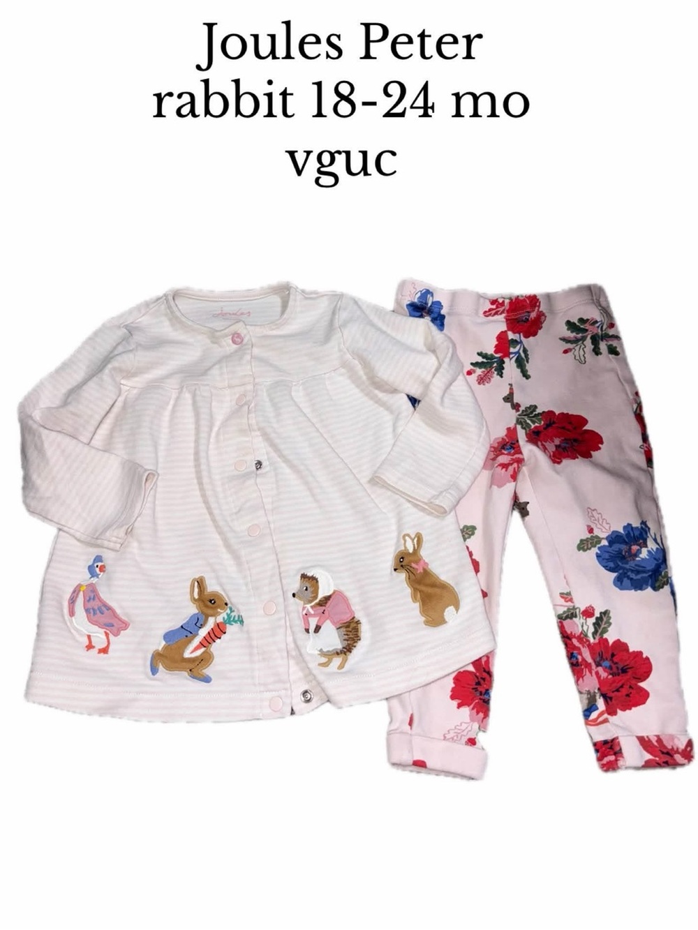 Joules Peter rabbit 18-24 month outfit